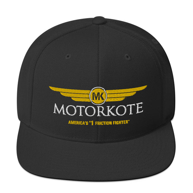 Snapback Hat Embroidered MotorKote Logo 3PL