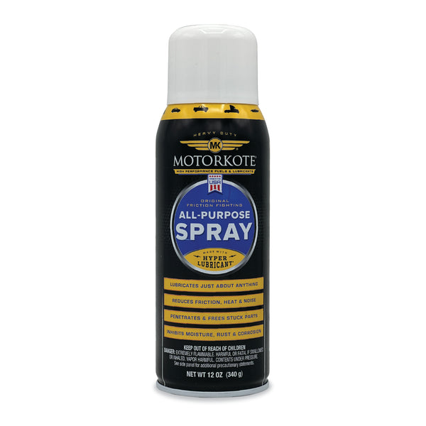 MotorKote All Purpose Spray Lubricant 12 oz MotorKote.com MotorKote All Purpose Spray Lubricant 12 oz MotorKote.com