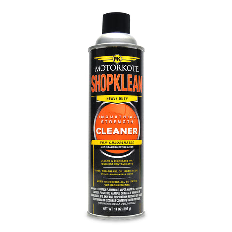 MotorKote ShopKlean Industrial Strength Cleaner 14 oz., Spray Lubricant, - MotorKote.com