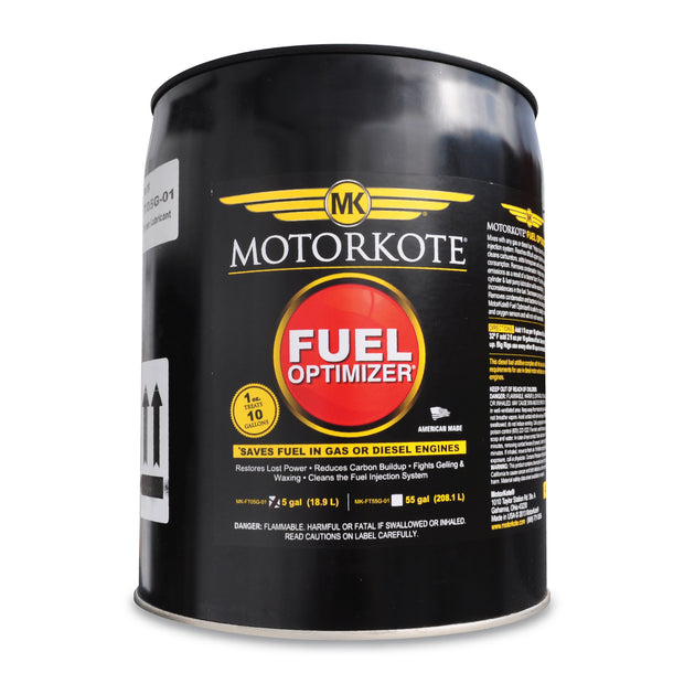 MotorKote Fuel Optimizer Gas/Diesel Treatment 5 gallon drum, Fuel Treatment, - MotorKote.com